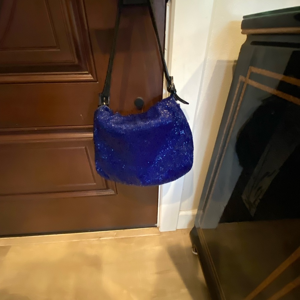 FENDI MAMA BEADED VINTAGE BLUE - Picture 12 of 12